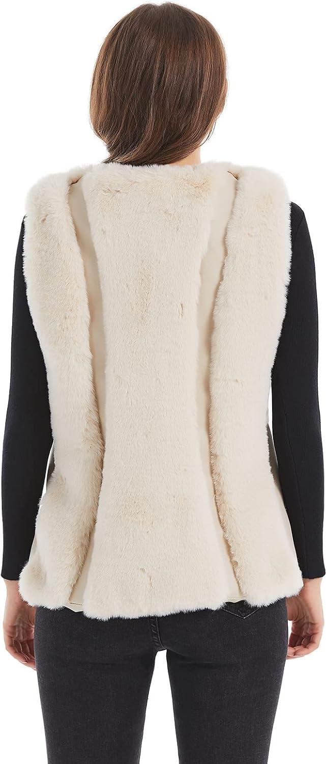 imageGRAN ORIENTE Outerwear Fur Vests for Women Lightweight Jackets