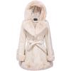 Beige With Hood