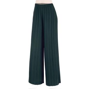 Made By Johnny Women’s Wide Leg Palazzo Pants – High Waist Flowy Fit with Drawstring Waistband for Casual Style(Wb1794_green)