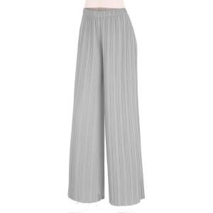 Made By Johnny Women’s Wide Leg Palazzo Pants – High Waist Flowy Fit with Drawstring Waistband for Casual Style(Wb1794_grey)