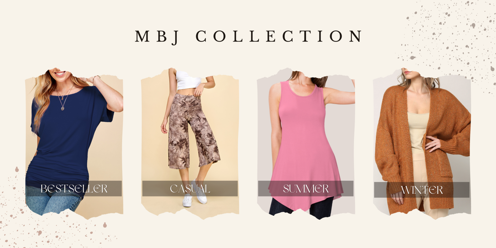 Made by Johnny provides stylish, comfortable, and elegant clothing for modern women.